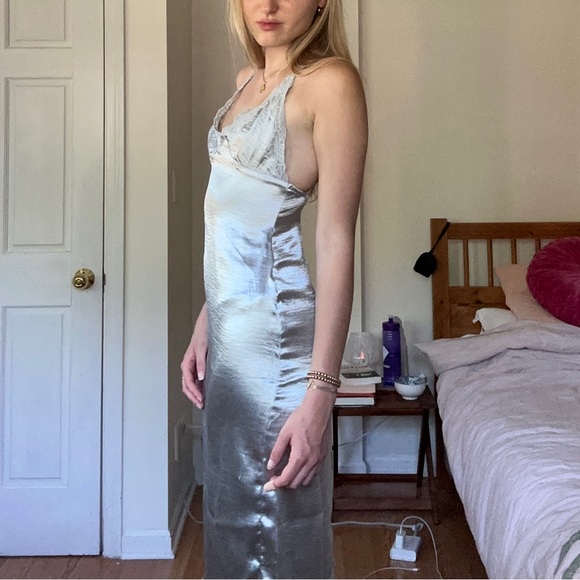Urban Outfitters Satin Slip Dress - Picture 3 of 6